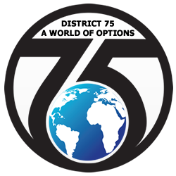 District 75 Logo